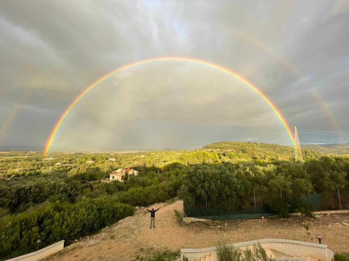 Alghero - House With Panoramic View Immersed In Full Nature 외부 사진